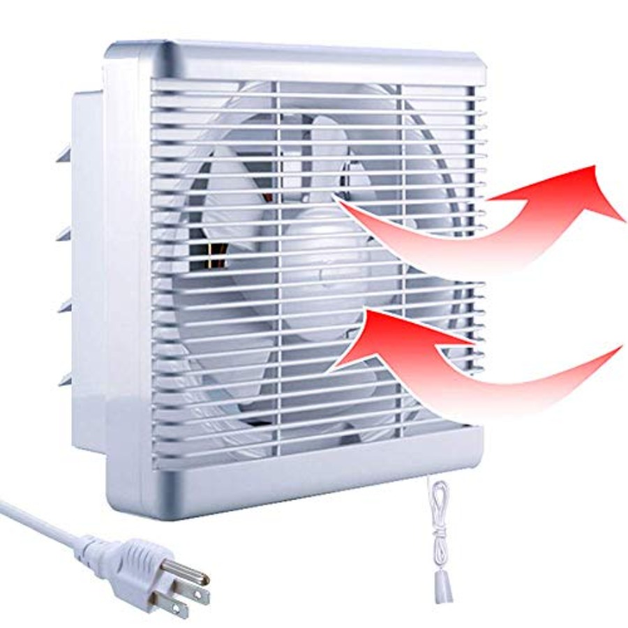 Home Bathroom Extractor Fan - 8 Window Shutter Exhaust Fan x