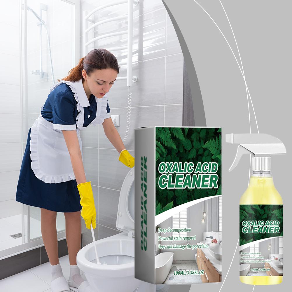Home Kitchen Bathroom Cleaning - 100ml Oxalic Acid Surface Cleaner, Multi-Purpose