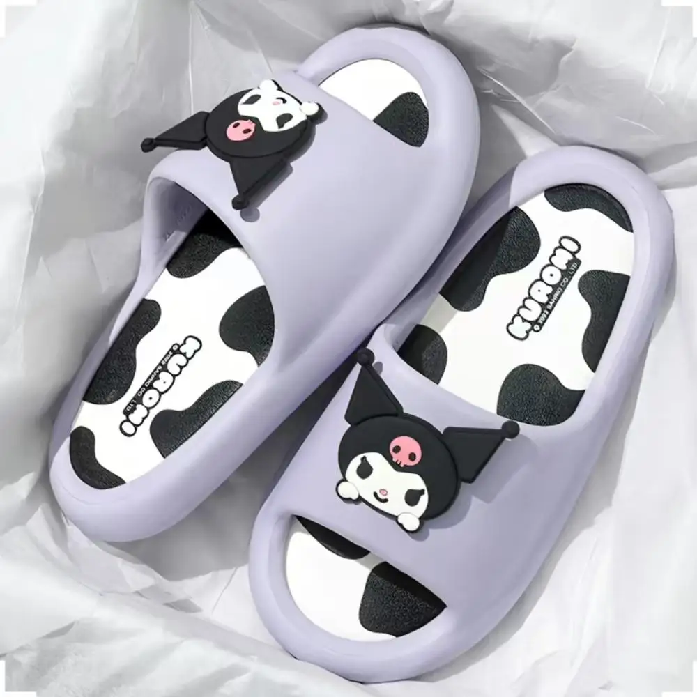 Your Home Bathroom - Kuromi Women Slippers Anime Sanrio Hello