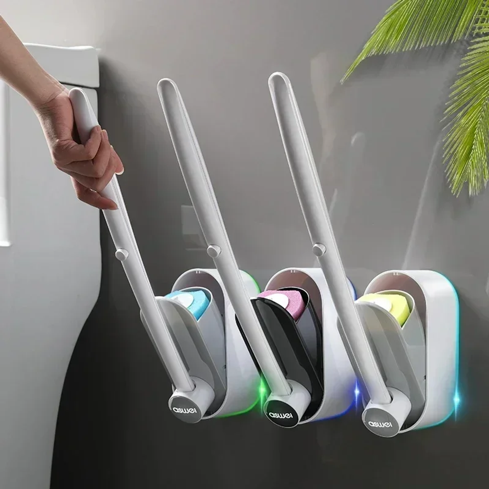 Home Bathroom Set - Wall Disposable Toilet Brush For WC