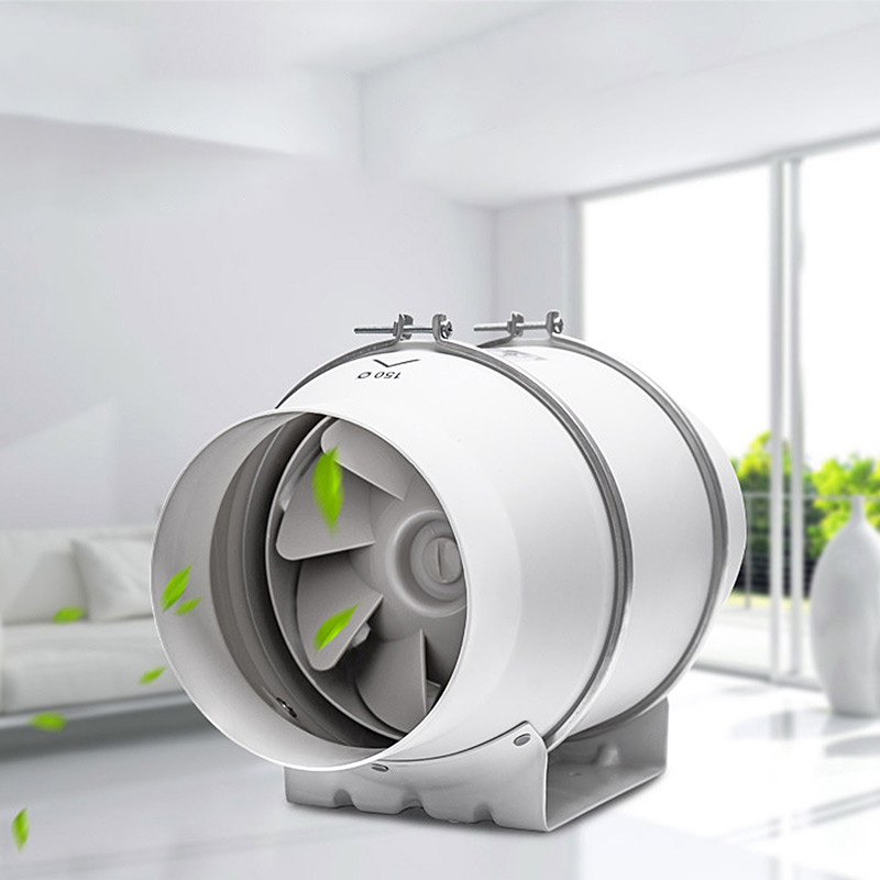 2026 6'' Inline Duct Fan Air V - Home Bathroom Extractor Fan ulasan dan harga