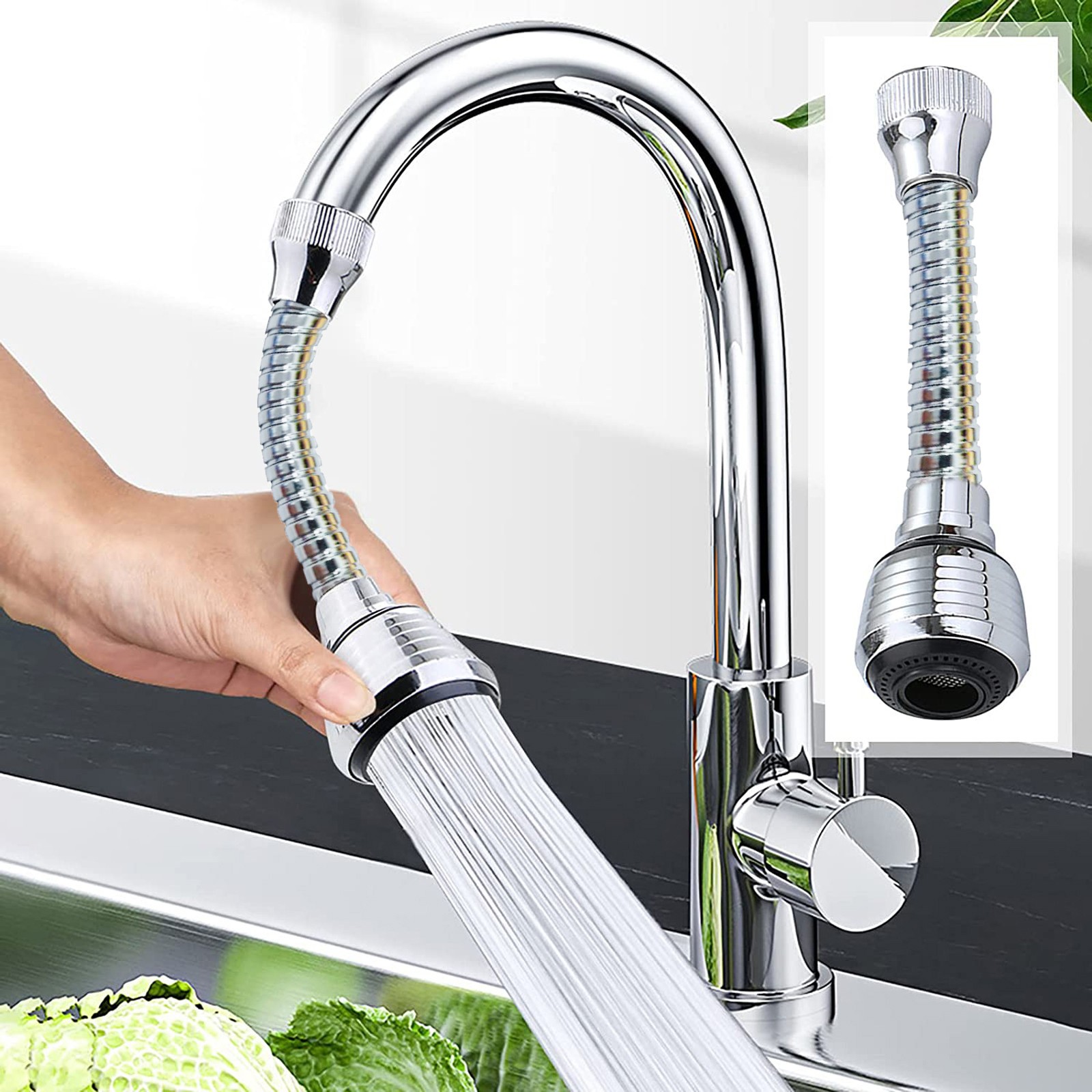 Metal Sink Faucet Sprayer With - Home Bathroom Supplies ulasan dan harga