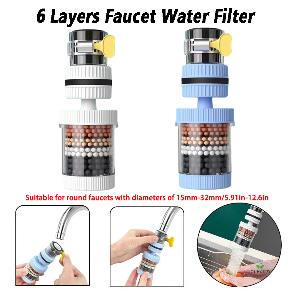 Universal Shower Faucet 6 Laye - Home Bathroom ulasan dan harga