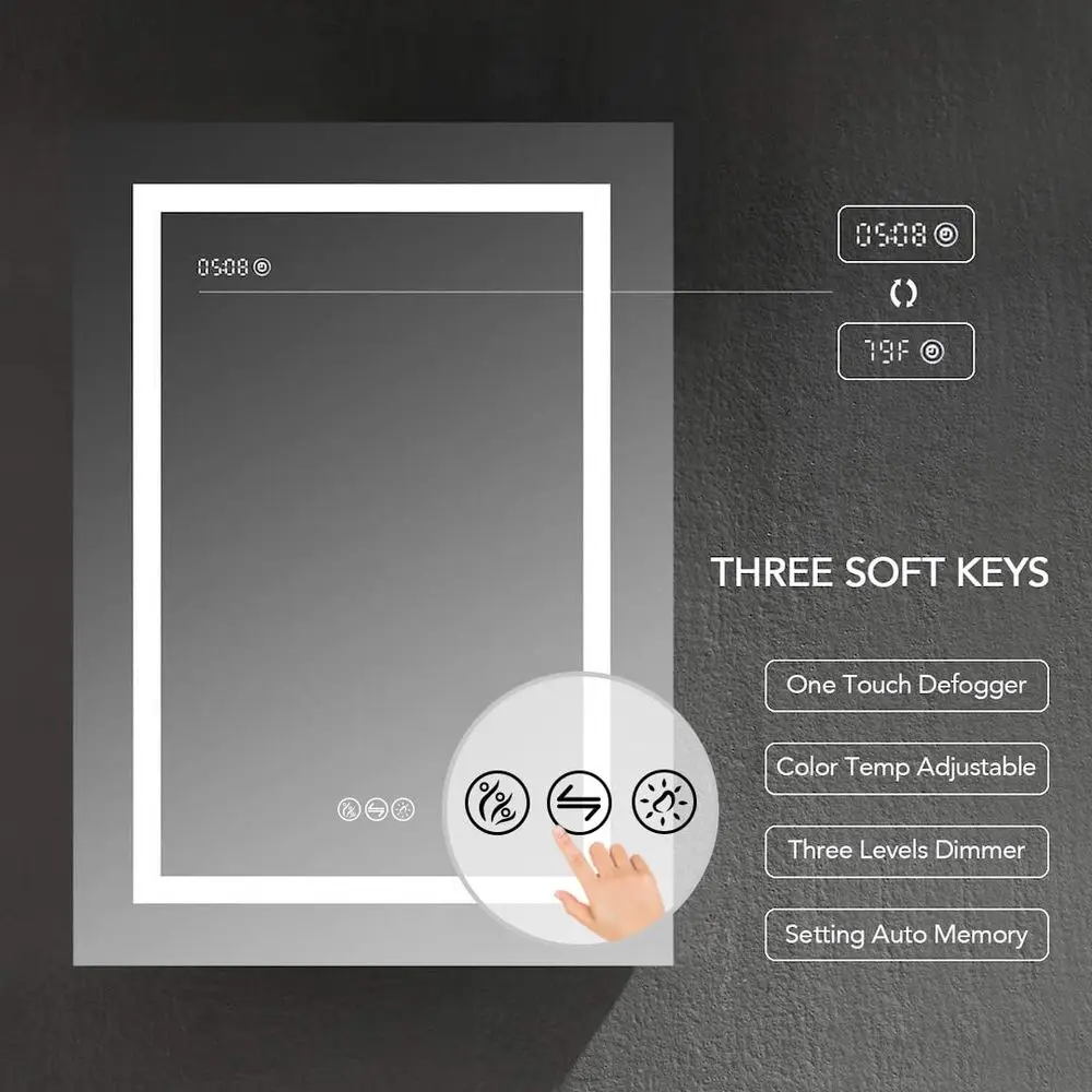 LED Medicine Cabinet with Mirr - Bathroom Mirror Led ulasan dan harga