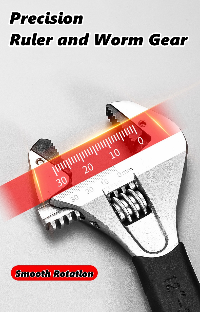 Adjustable Ratchet Wrench Non- - Home Bathroom Repair ulasan dan harga