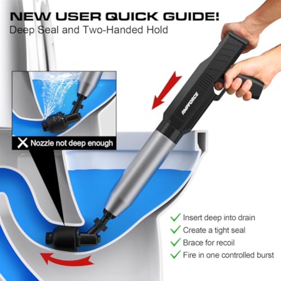 ‌Electric Toilet Plunger for B - Plunger Toilet ulasan dan harga