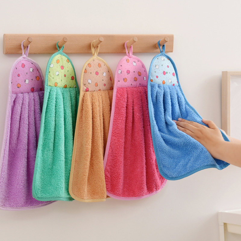 4pcs Small Hand Towels for Kit - Home Kitchen Bathroom Cleaning ulasan dan harga