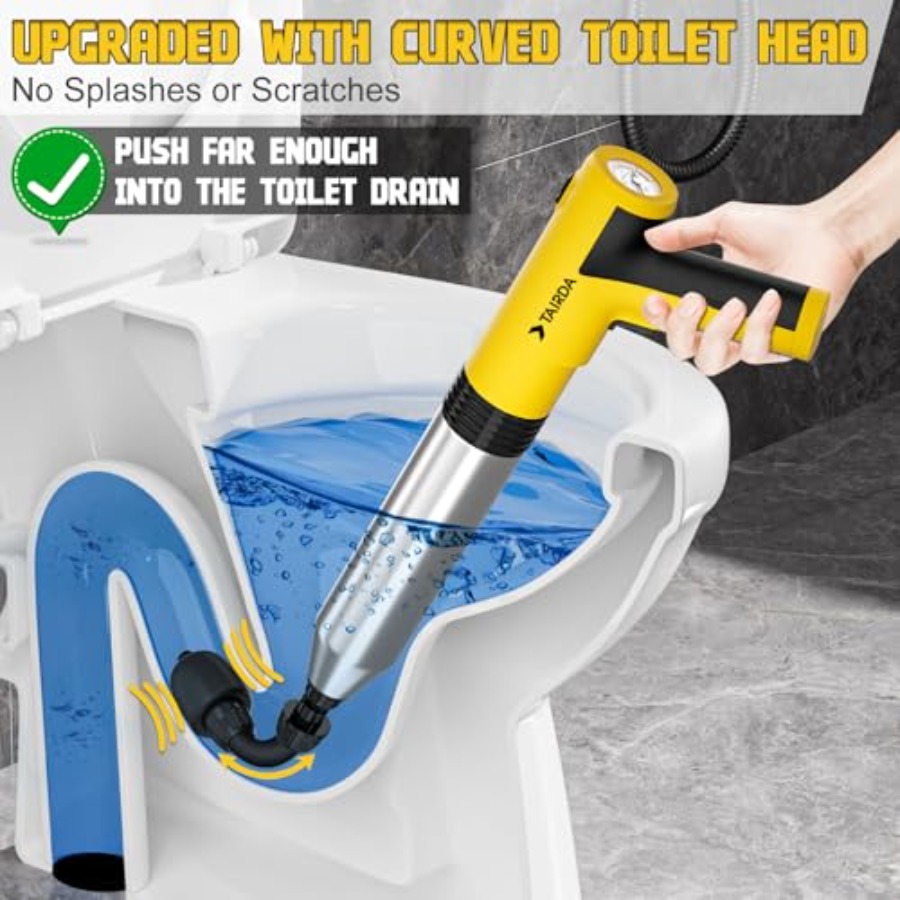 Electric Toilet Plunger, High  - Plunger Toilet ulasan dan harga