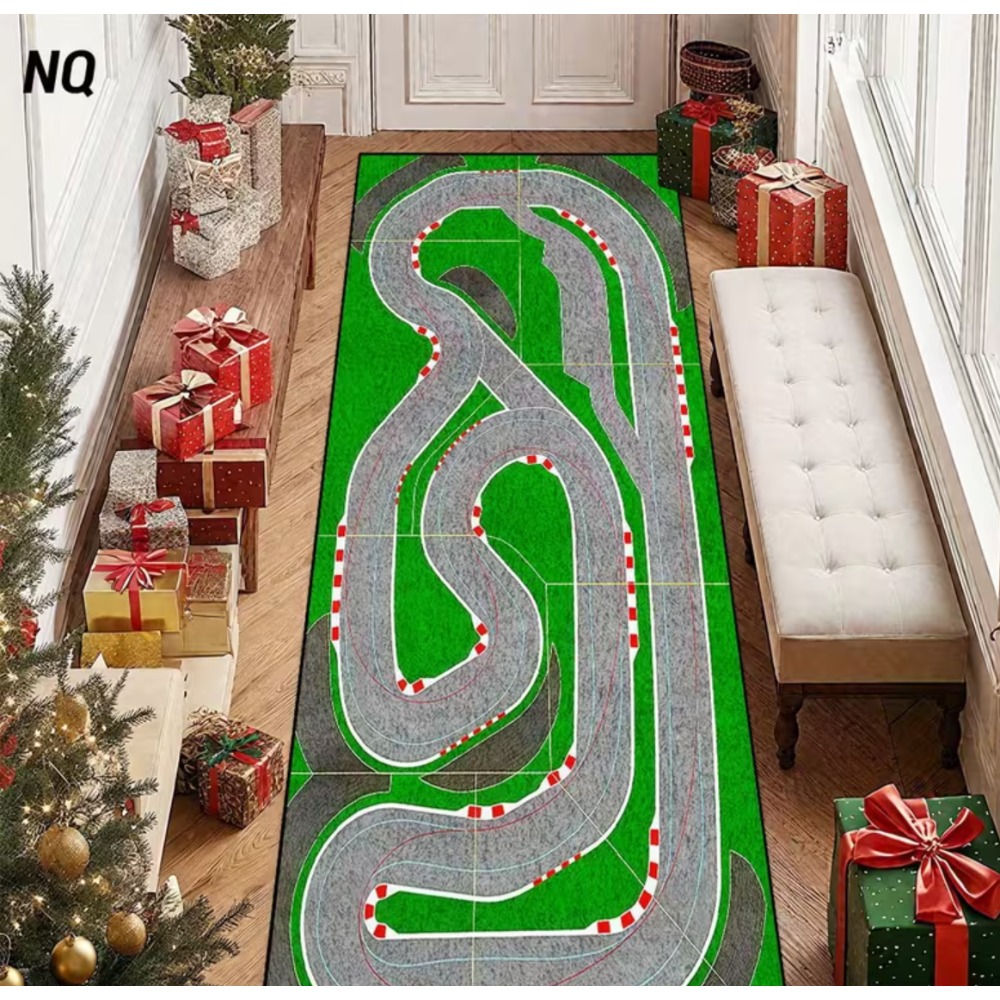 Fun Racing Lane Anti Slip Easy - Home Kitchen Bathroom Cleaning ulasan dan harga