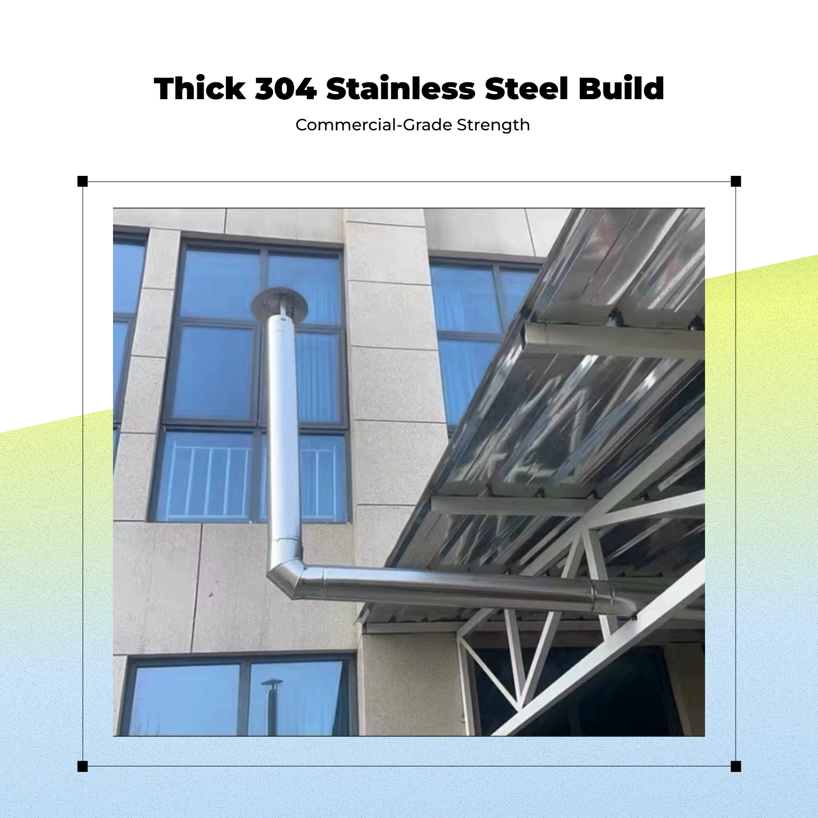 Stainless Steel Chimney, Home  - Home Kitchen & Bathroom ulasan dan harga