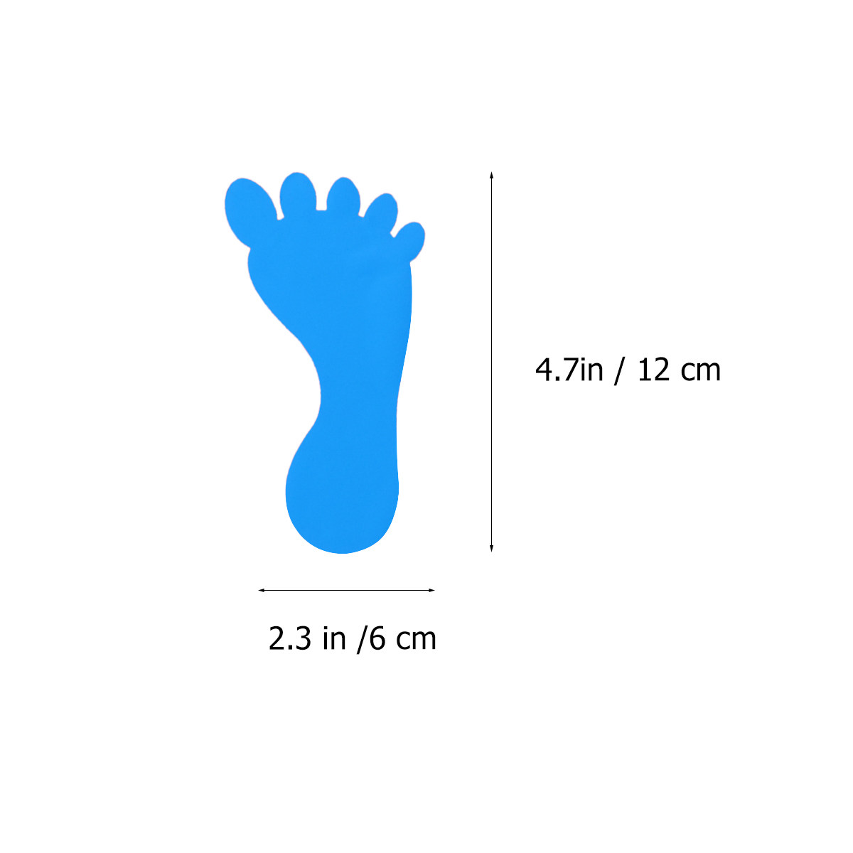 20 Pairs Footprint Floor Stick - Home Bathroom Wall Decor ulasan dan harga