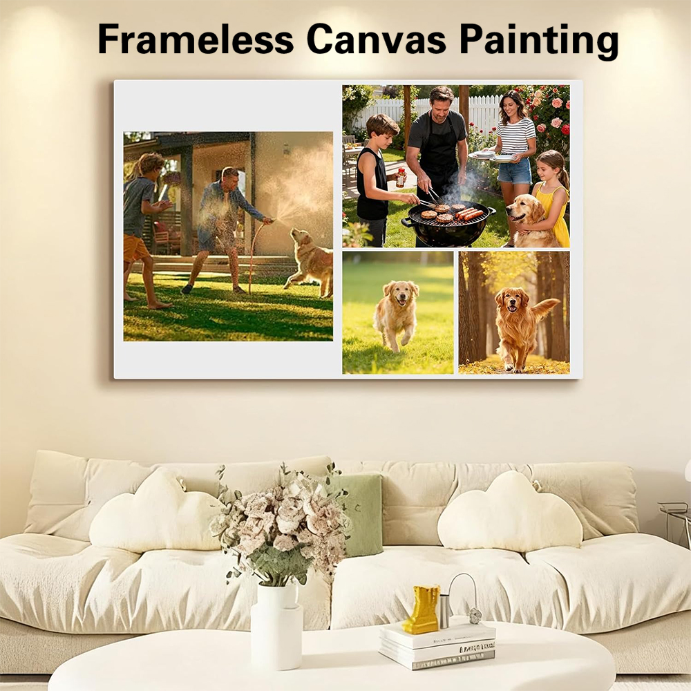 1pc Frameless Personalize Cust - Home Bathroom Wall Decor ulasan dan harga