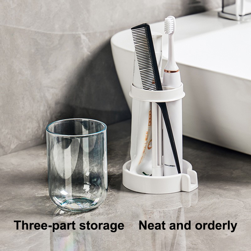 Household Bathroom 3-in-1 Toot - Home Goods Bathroom Storage ulasan dan harga