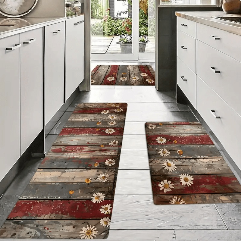 VIKAMA Farmhouse Wood-Grain Ja - Home Kitchen Bathroom Cleaning ulasan dan harga