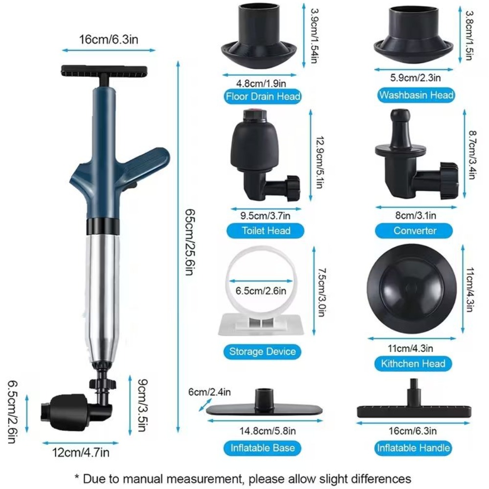 Air toilet plunger set, air dr - Plunger Toilet ulasan dan harga