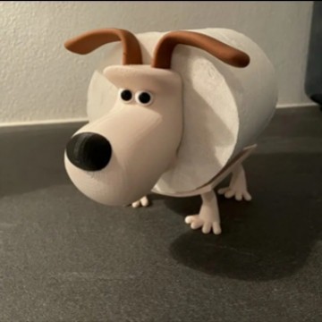 Puppy Toilet Holder Home Decor - Home Goods Bathroom Storage ulasan dan harga