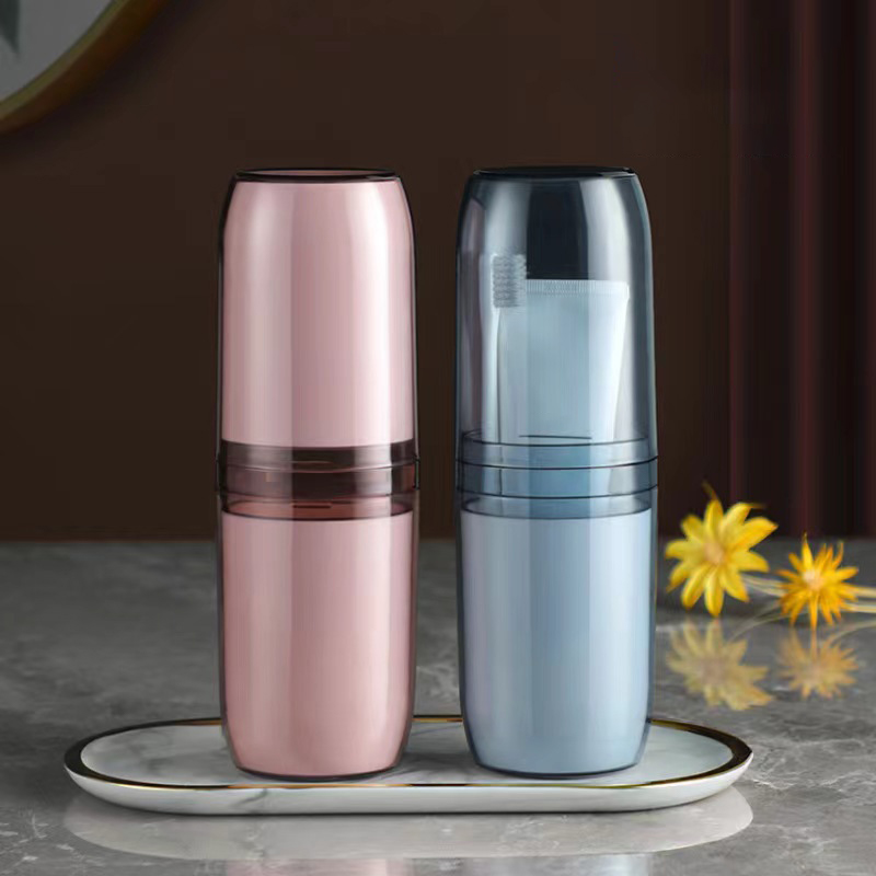 2/4 Cup Toothbrush Storage Box - Home Goods Bathroom Storage ulasan dan harga
