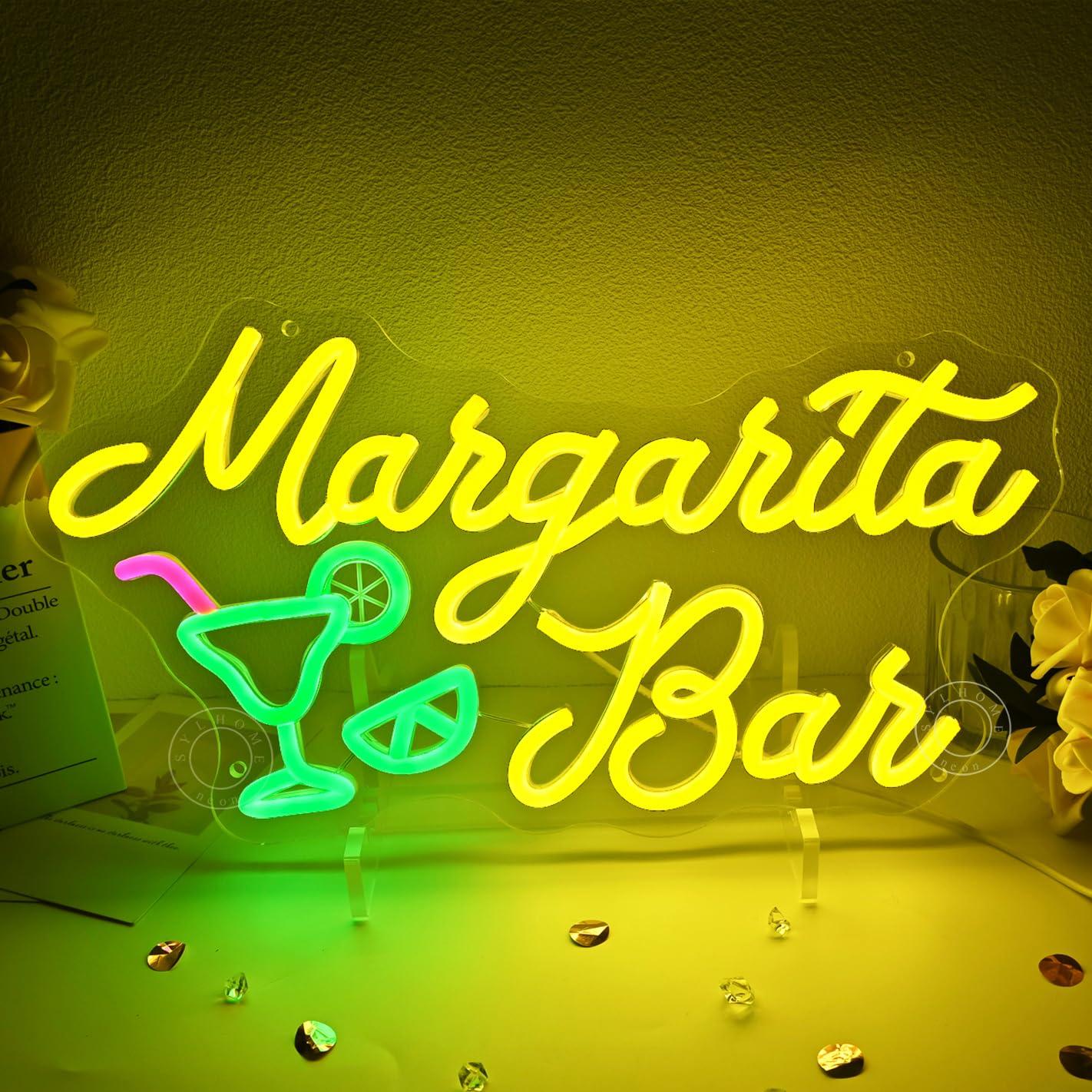 Margarita Bar Neon Sign Dimmab - Home Kitchen & Bathroom ulasan dan harga