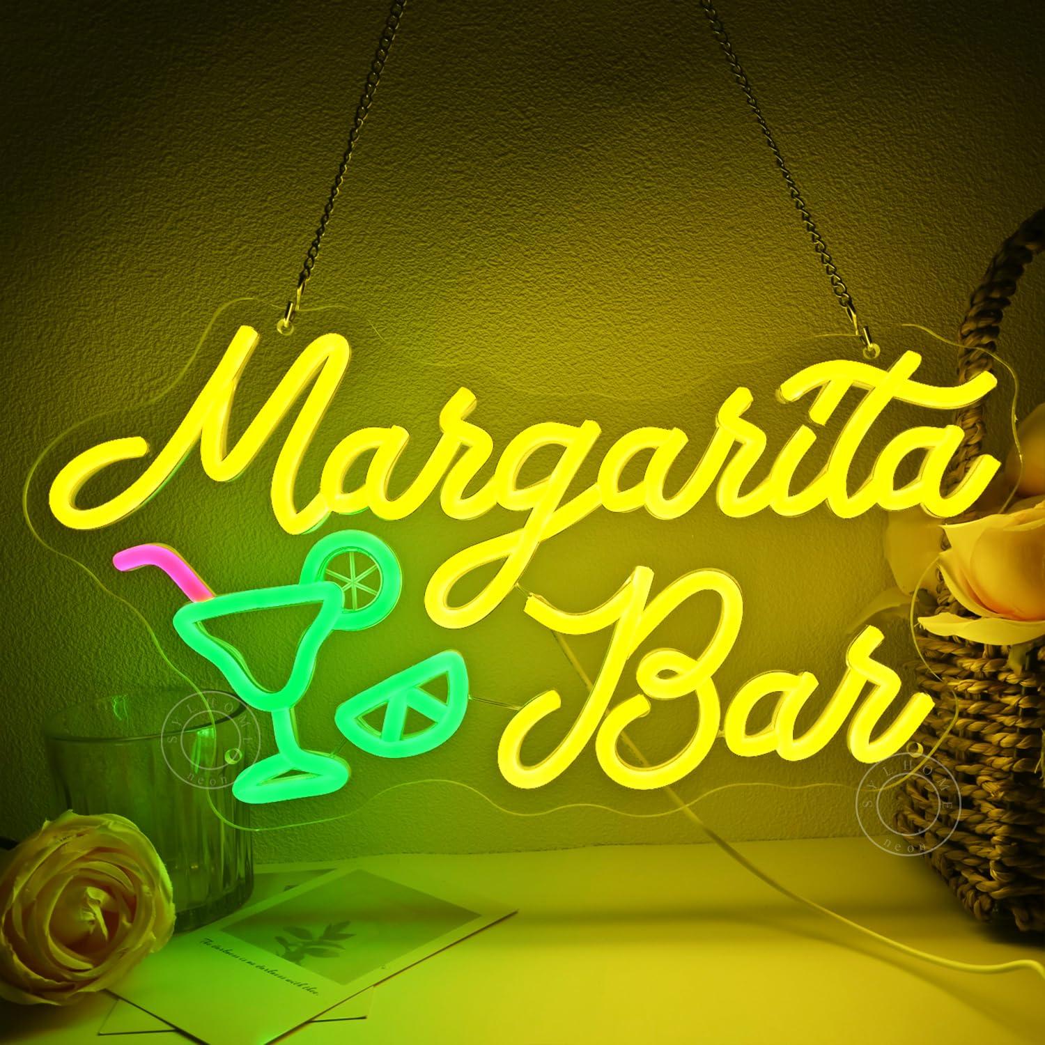 Margarita Bar Neon Sign Dimmab - Home Kitchen & Bathroom ulasan dan harga
