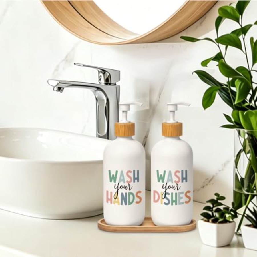 Boho Hand and Dish Soap Dispen - Glass Soap Dish ulasan dan harga