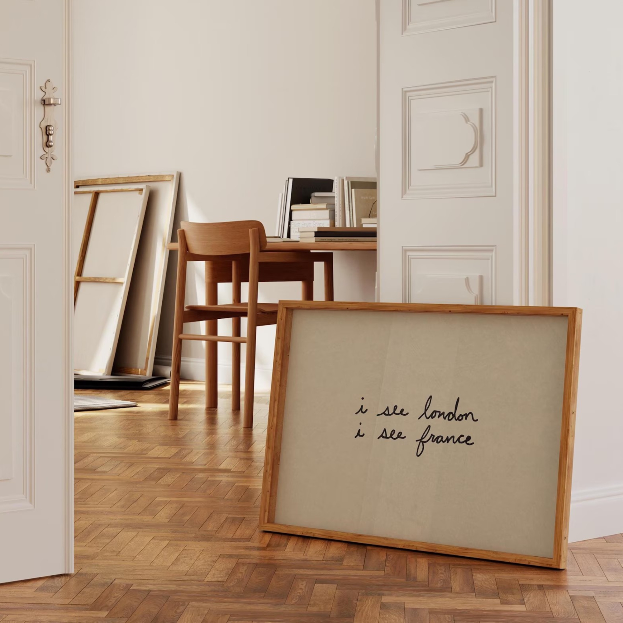 Simple Trendy Bathroom I See L - Home Bathroom Wall Decor ulasan dan harga