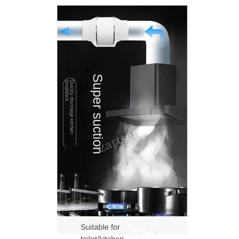 4/5/6 inch 110-220V Exhaust Fa - Home Bathroom Extractor Fan ulasan dan harga