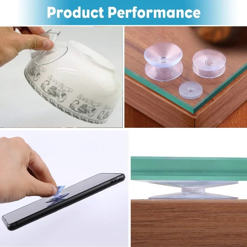 Double Sided Plastic Suction C - Glass Soap Dish ulasan dan harga