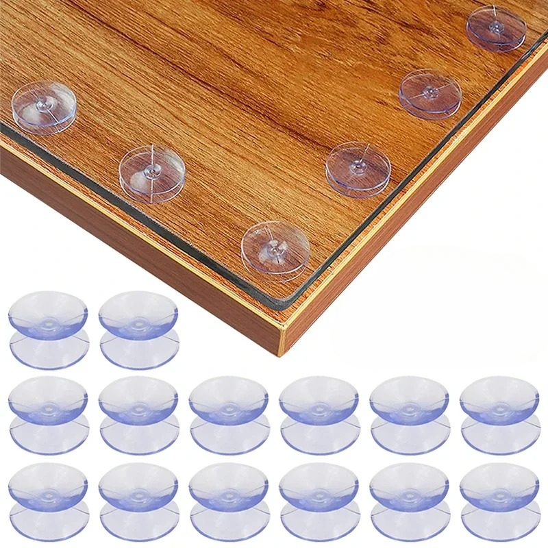 Double Sided Plastic Suction C - Glass Soap Dish ulasan dan harga