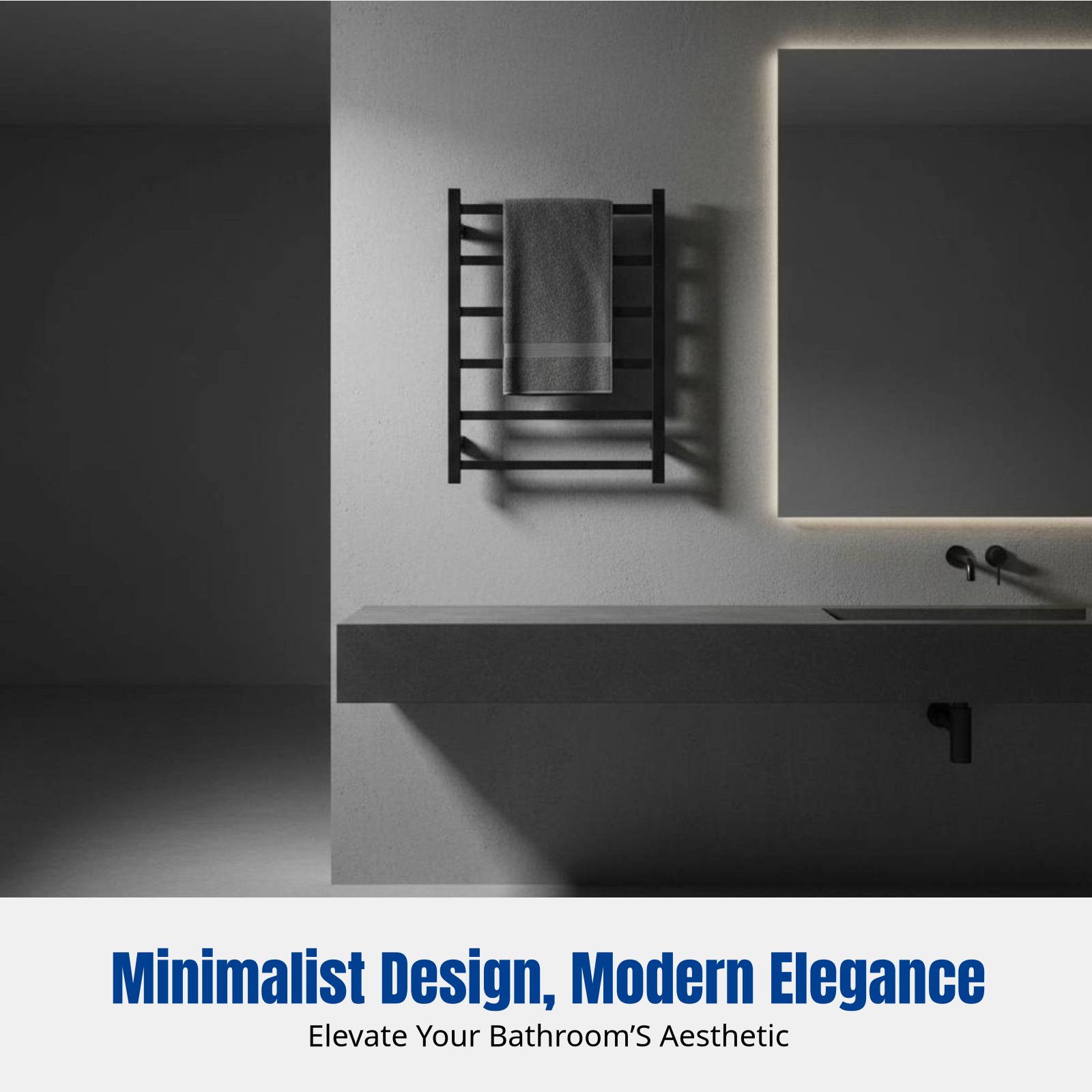 Smart Electric Towel Rack, Hea - Home Bathroom ulasan dan harga