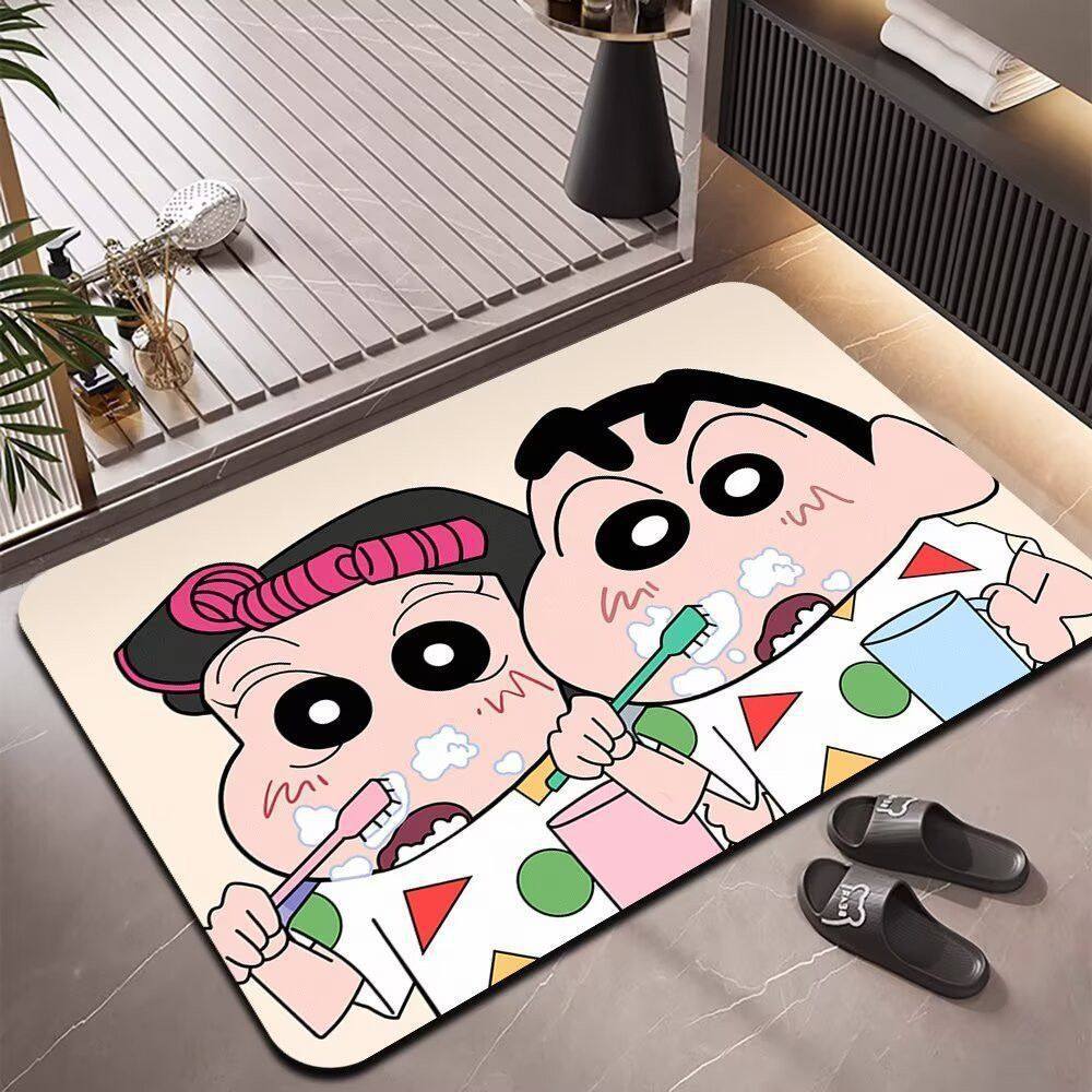 Crayon Shin-Chan Cartoon Diato - Home Bathroom Door ulasan dan harga