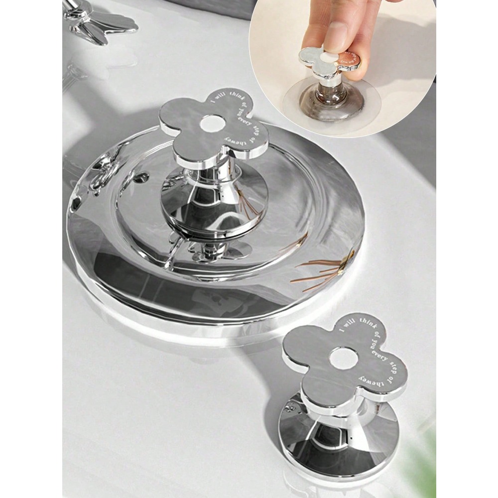 1pc Floral Cartoon Toilet Flus - Plunger Toilet ulasan dan harga