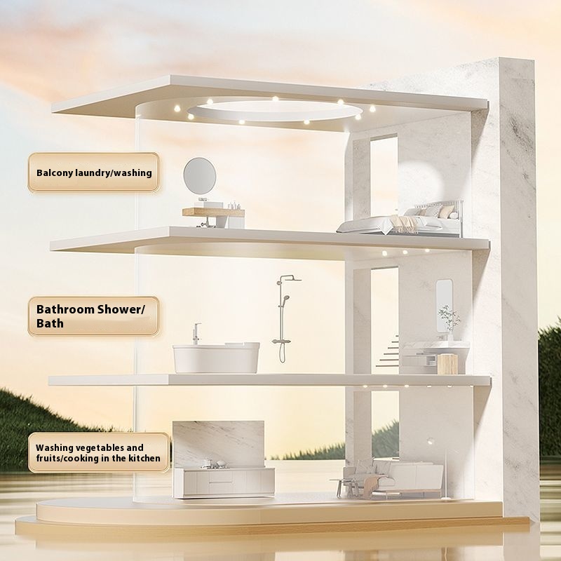 Pre-shower head, shower set fo - Home Bathroom ulasan dan harga