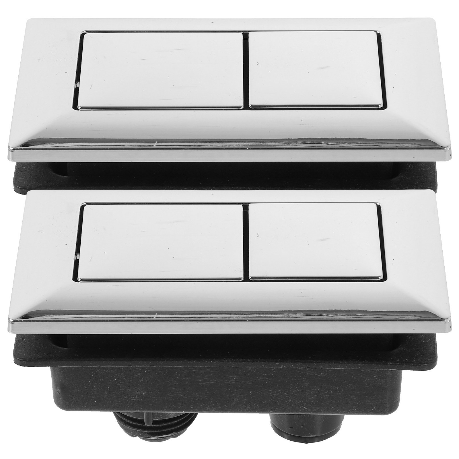 2Pcs Toilet Flush Button ABS D - Home Bathroom Repair ulasan dan harga