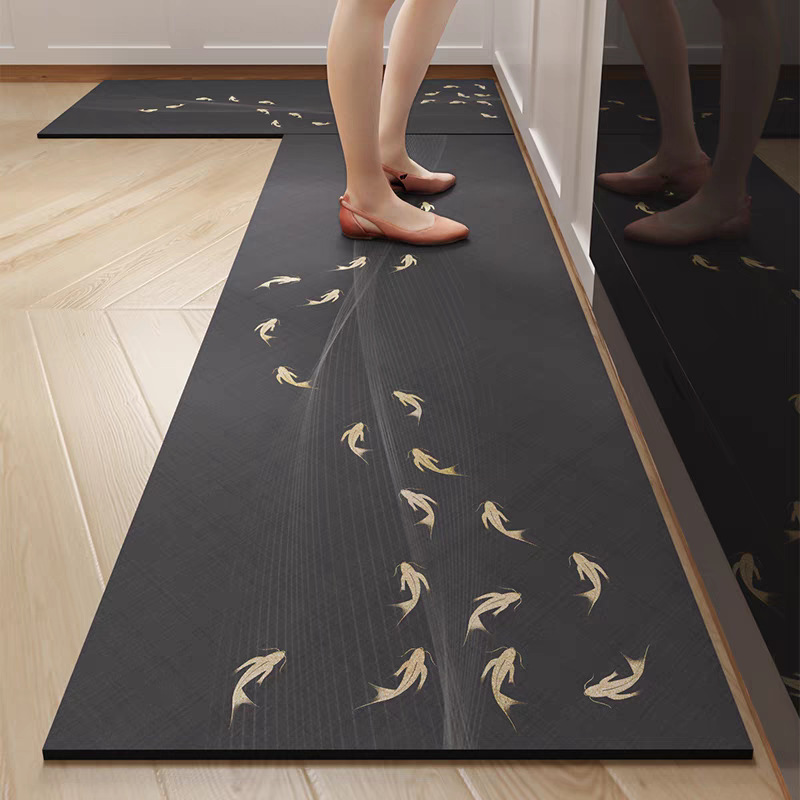 VIKAMA Crystal Velvet Rug Simp - Home Kitchen Bathroom Cleaning ulasan dan harga