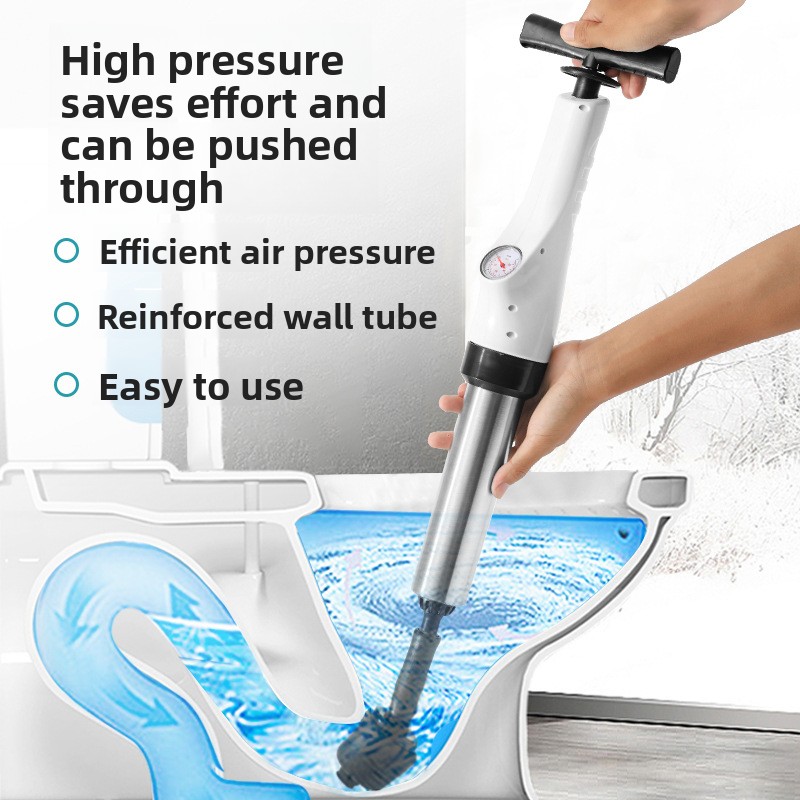 Pneumatic Toilet Plunger, Air  - Plunger Toilet ulasan dan harga