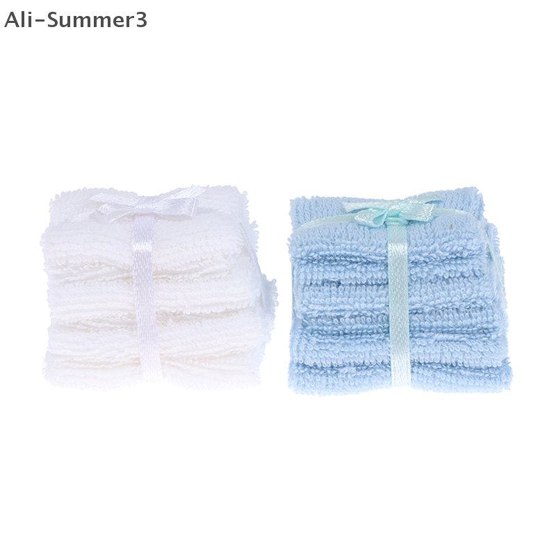 1:12 Dollhouse Miniature Towel - Home Bathroom Supplies ulasan dan harga