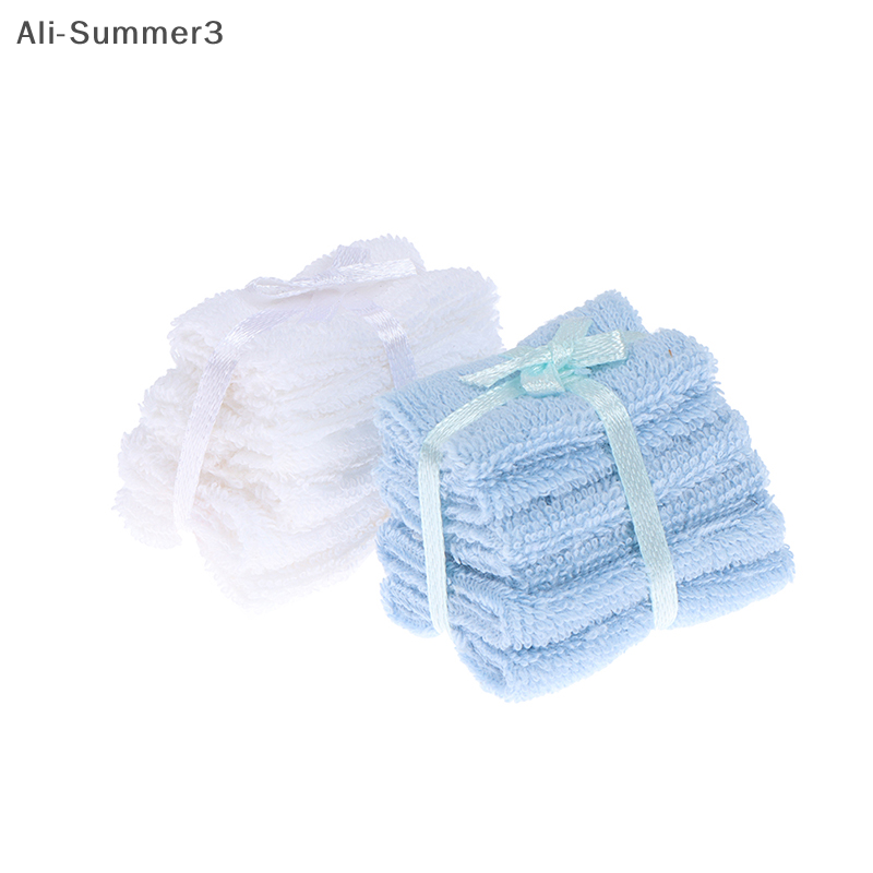 1:12 Dollhouse Miniature Towel - Home Bathroom Supplies ulasan dan harga