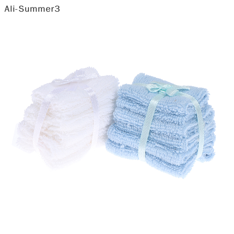 1:12 Dollhouse Miniature Towel - Home Bathroom Supplies ulasan dan harga