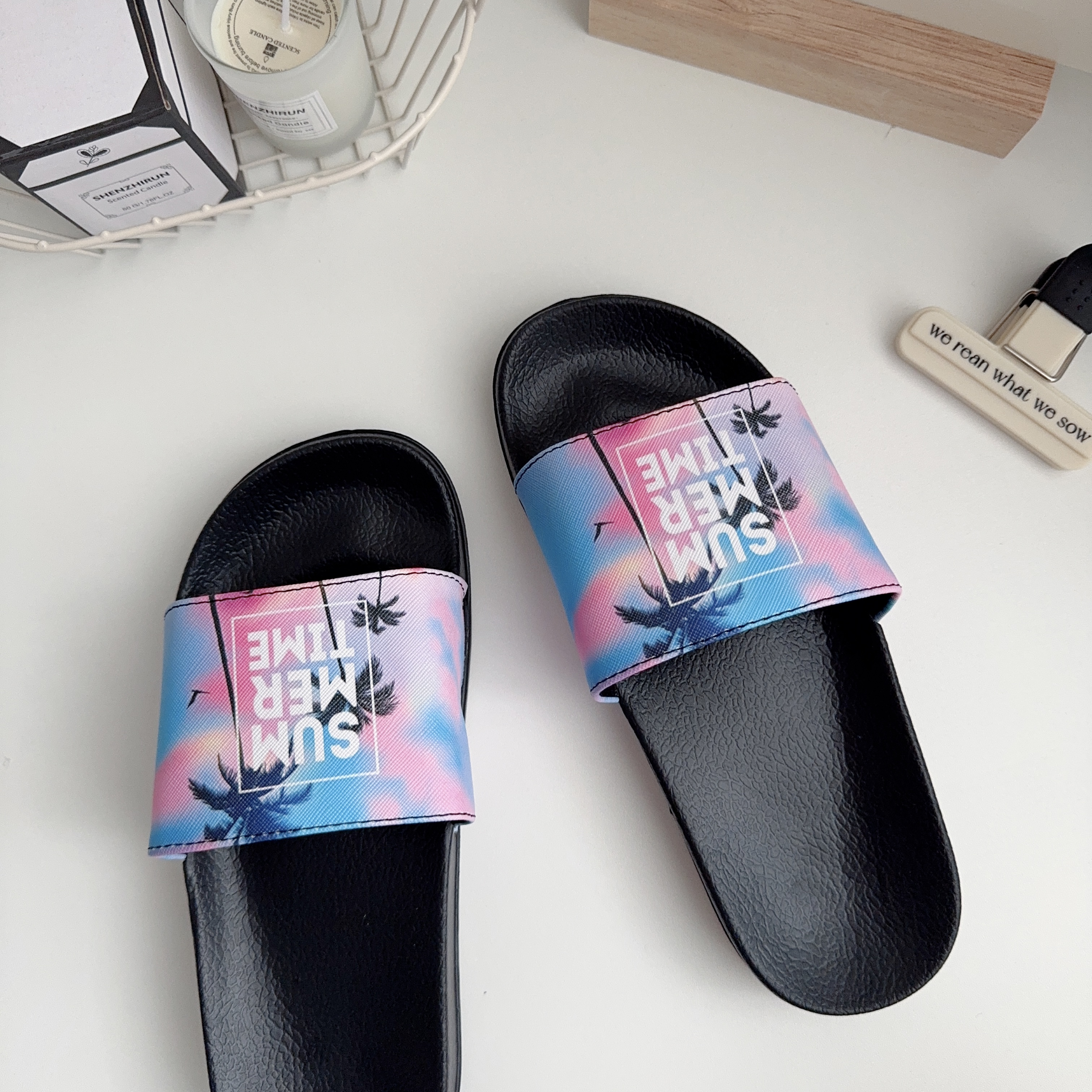 Women's Coconut Tree Summer Sc - Home Bathroom Size ulasan dan harga