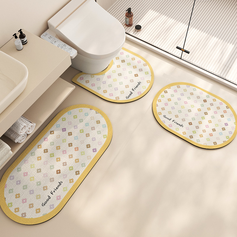 VIKAMA 3PCS Bathroom Toilet U- - Home Made Bathroom Vanity ulasan dan harga