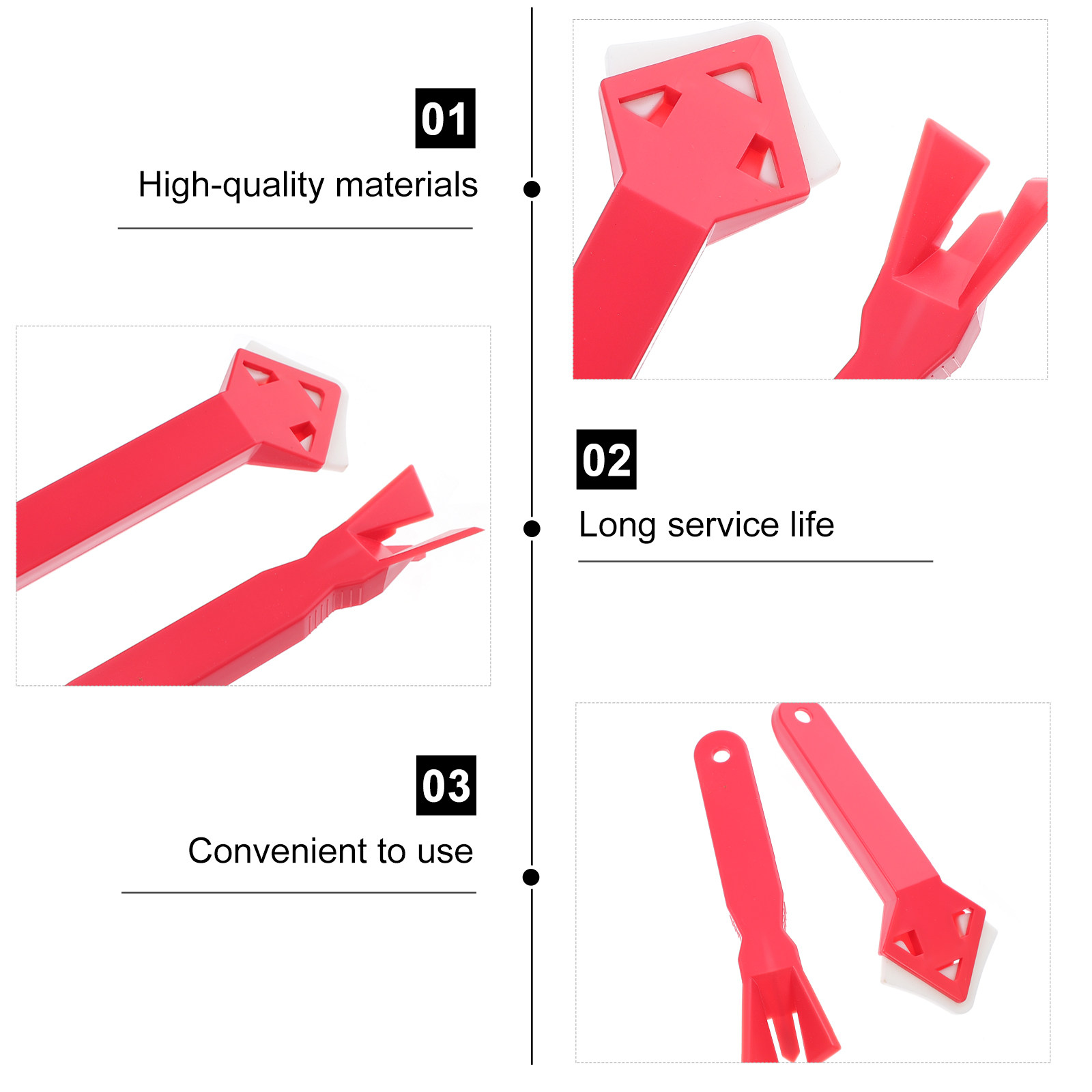 4Sets Grout Scraper Tool Kit V - Home Bathroom Repair ulasan dan harga