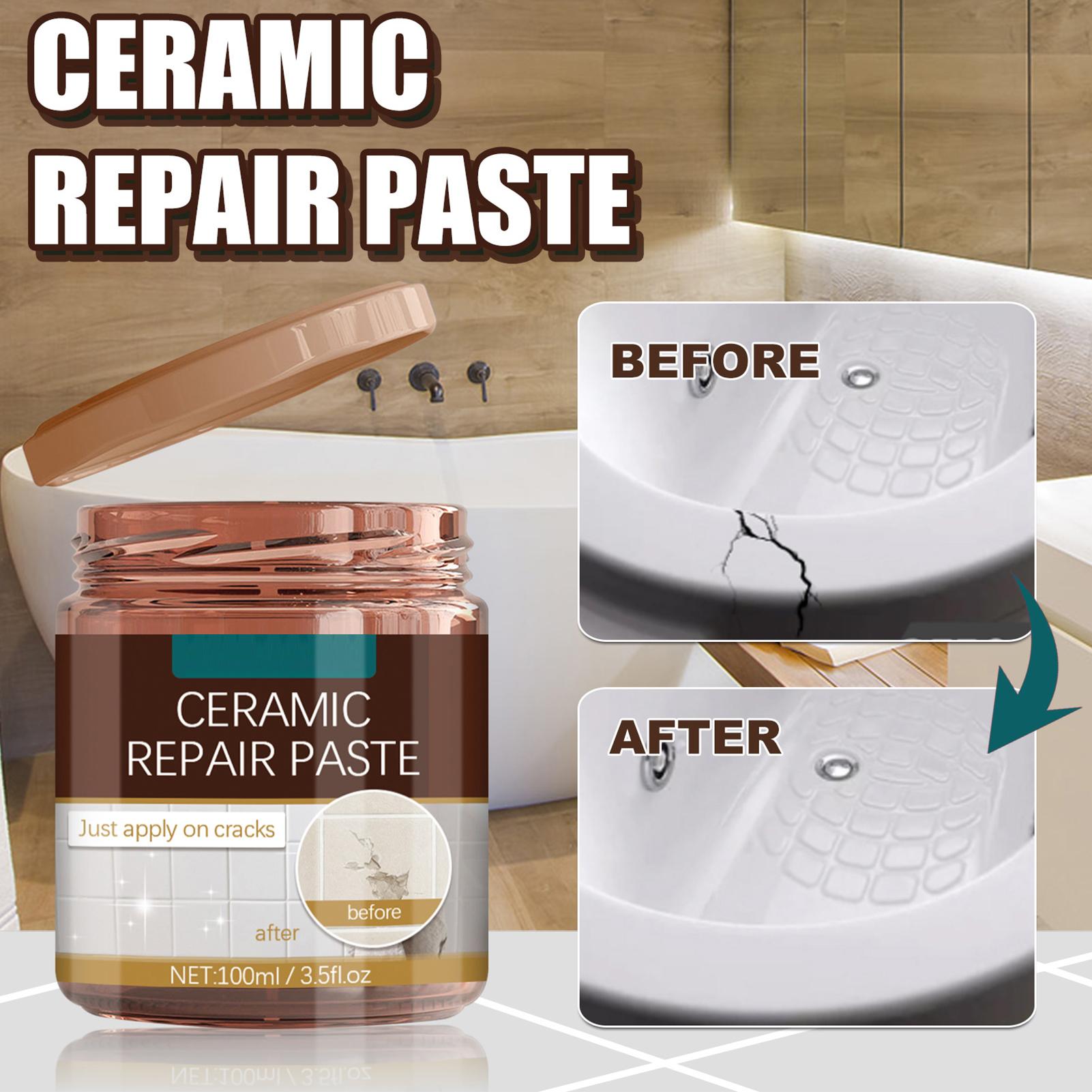Bathtub Crack Repair Paste Kit - Home Bathroom Repair ulasan dan harga