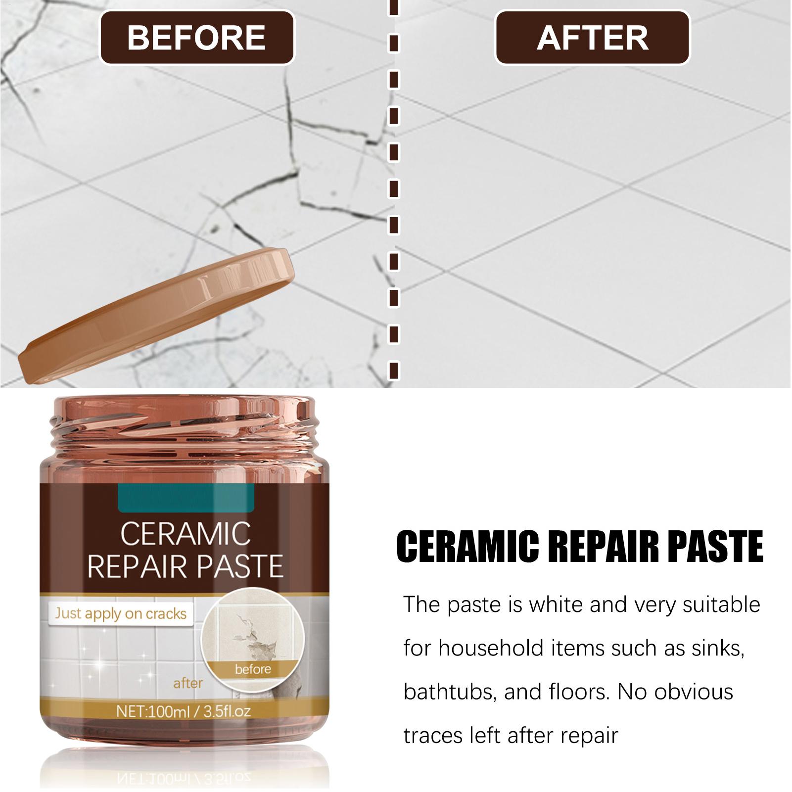 Bathtub Crack Repair Paste Kit - Home Bathroom Repair ulasan dan harga