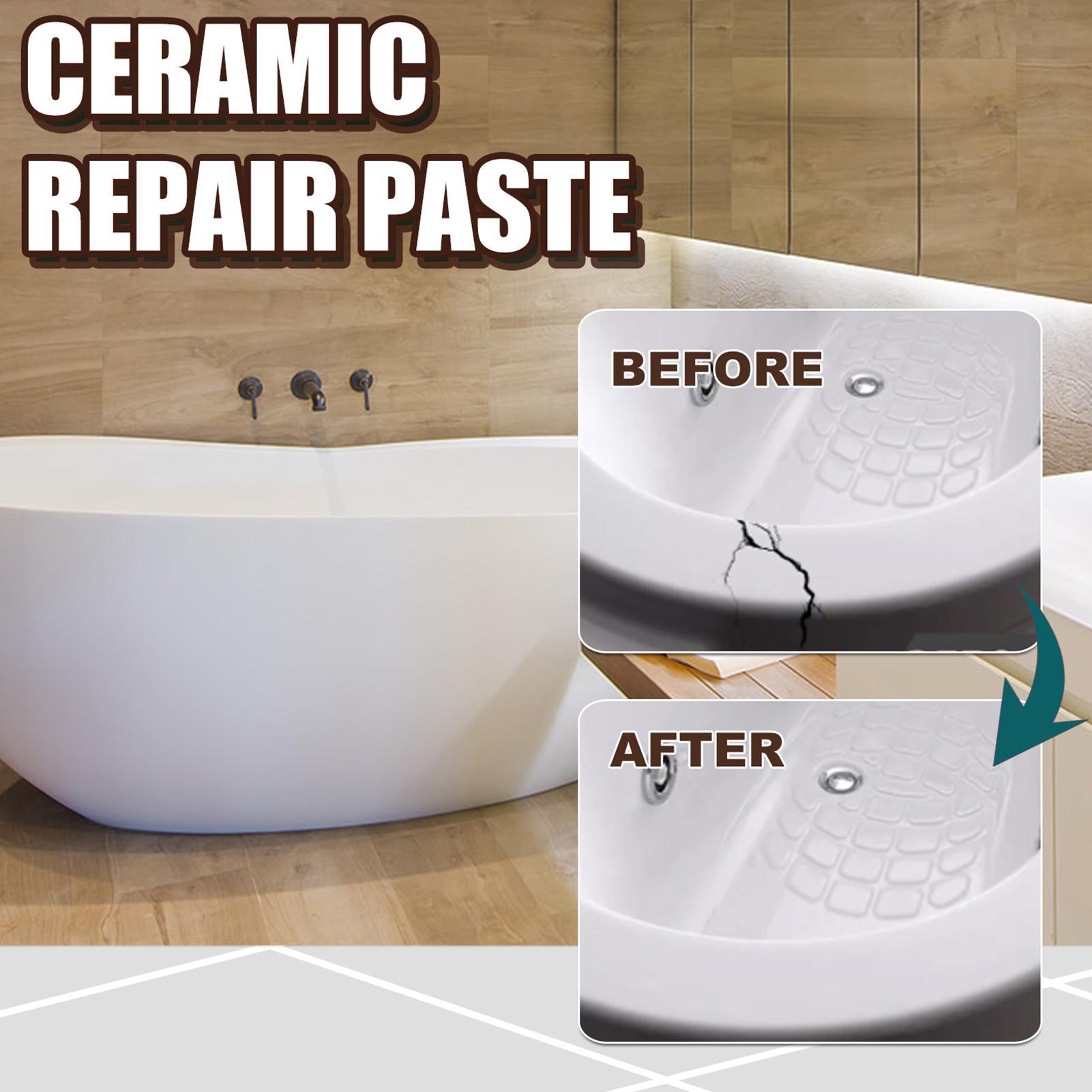 Bathtub Crack Repair Paste Kit - Home Bathroom Repair ulasan dan harga