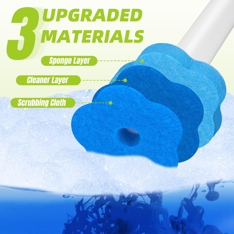 Toilet Brush With Disposable R - Home Bathroom Set ulasan dan harga