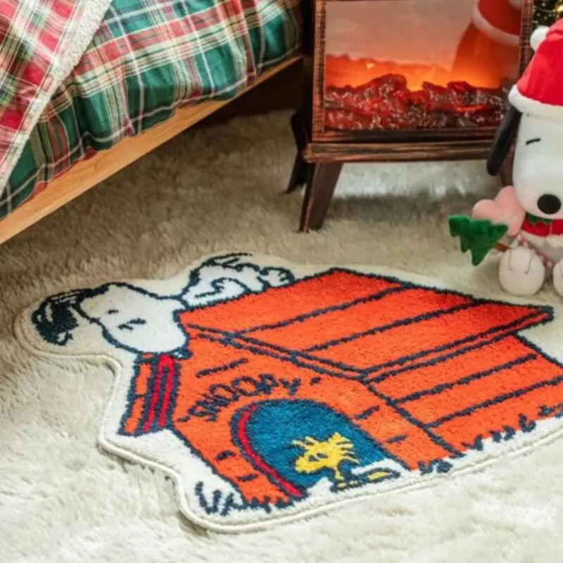 Cute Snoopy Cartoon Floor Mat  - Home Bathroom Door ulasan dan harga