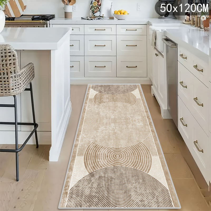 VIKAMA Geometric Striped Runne - Home Kitchen Bathroom Cleaning ulasan dan harga