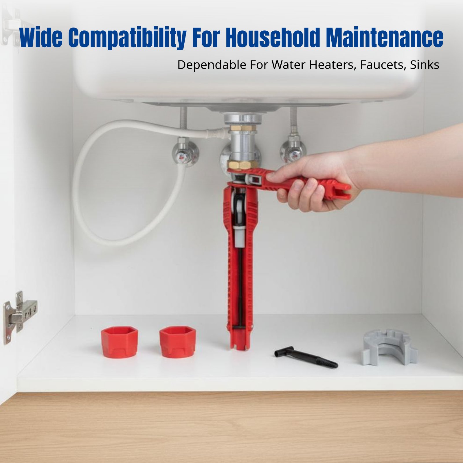 Plumbing Sink Wrench, Multifun - Home Bathroom Repair ulasan dan harga