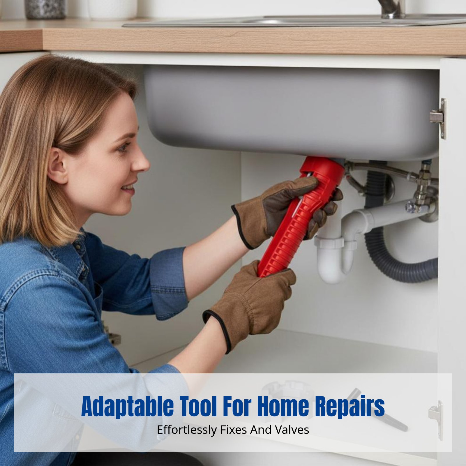 Plumbing Sink Wrench, Multifun - Home Bathroom Repair ulasan dan harga