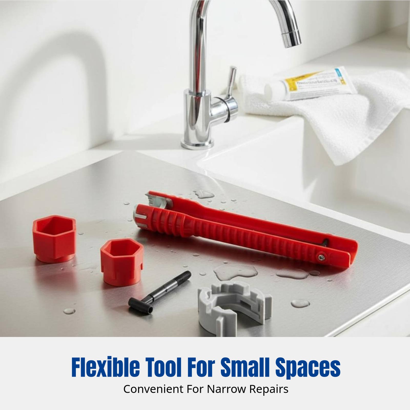 Plumbing Sink Wrench, Multifun - Home Bathroom Repair ulasan dan harga